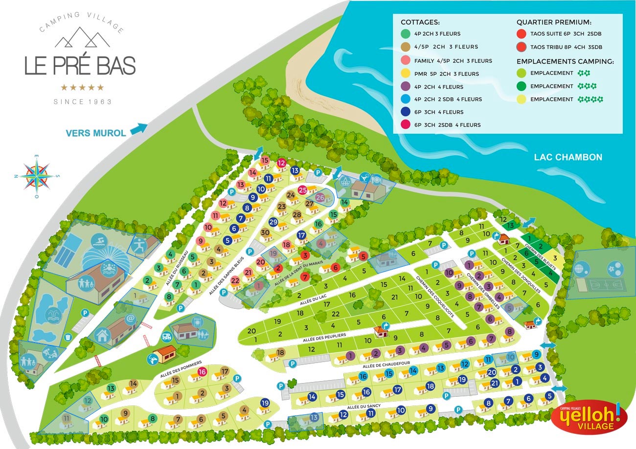 Plan du camping 2